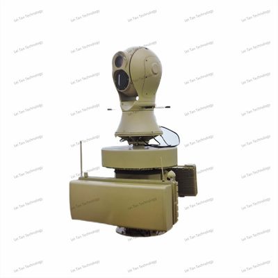 Aktif Elektronik Tarama Dizisi AESA Radar Haidongqing Kompakt Anti UAV Radar