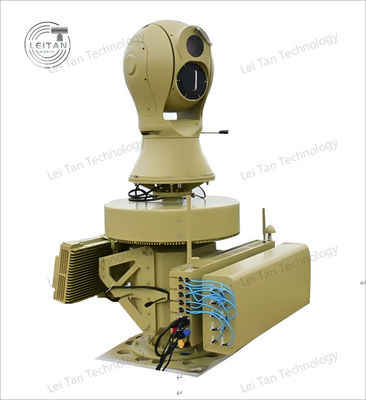 Fotoelektrik izleme taşınabilir radar sistemi çok seviyeli tehdit hızlı tepki