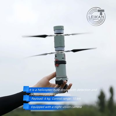 15km Uçuş Menzili  6 KG Yük  Atan AI Drone Katlanabilir Hafif